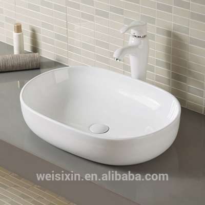 Ceramic sanitary ware bathroom wash hand basin A257/A257B