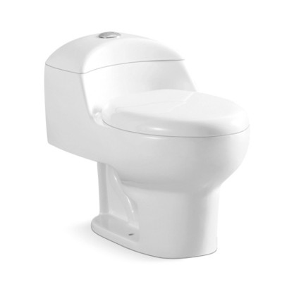 Hot Sale Bathroom Sanitary Ware One-Piece Toilet Manual Flushing Floor Mounted Toilet MJ-3132