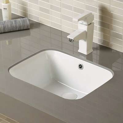 square under counter sanitary ware bathroom ceramic cabinet sinks counter basin B103