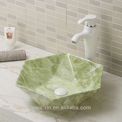 Ceramic bathroom sink washing marble counter top  hand wash basin A482