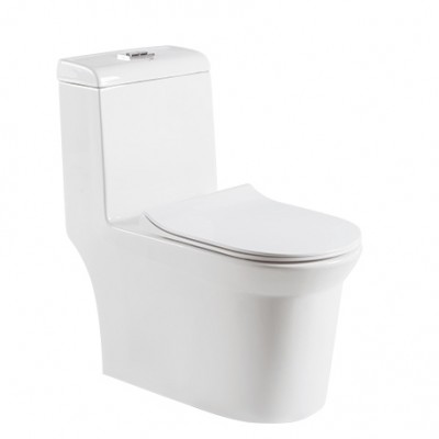 Bathroom Equipment Siphonic-Tornado One Piece Intelligence Toilet MJ-P-8002